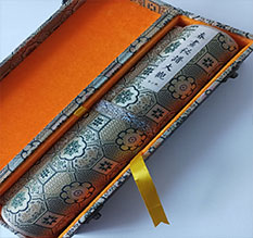 潮南书画装裱案例